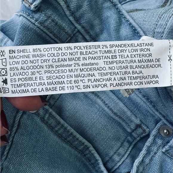 Forever 21 Frayed Faded Super Flared Jeans Size 30 - Picture 6 of 8